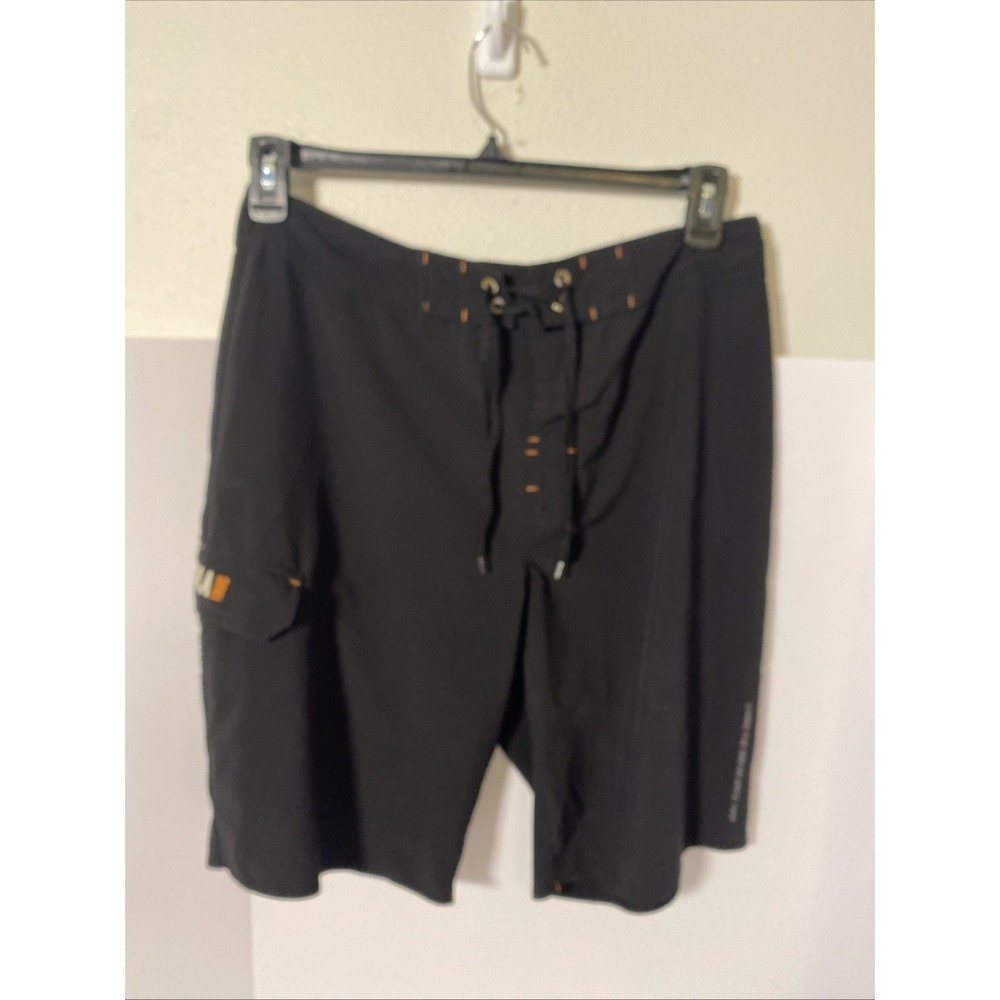 Kahala Men's 1936‎ Outdoor Hiking Shorts Size 32 Black Poly Breathable Fabric N1